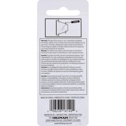 HILLMAN Zinc Mirror Holder Kit 20 lb 4 pk