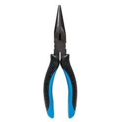 Century Drill & Tool 6 in. Chrome Vanadium Steel Long Nose Pliers