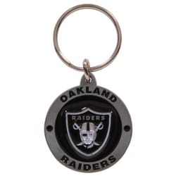 HILLMAN NFL Tempered Steel Silver Split Ring Keychain