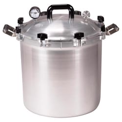 All American 1930 Aluminum Pressure Canner 41.5 qt Silver