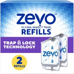 Zevo Refill Kit 4 in. W X 7 in. L Gray/White 2 ct