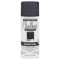 Rust-Oleum Chalked Ultra Matte Charcoal Oil-Based Acrylic Sprayable Chalk Paint 12 oz