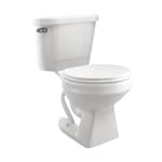 Cato Jazmin 1.28 gal White Round Complete Toilet Mfr