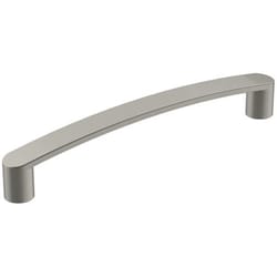 Amerock Rift Contemporary Rectangle Cabinet Pull 5-1/16 in. Satin Nickel 1 pk