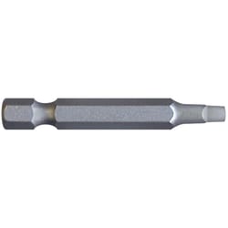Century Drill & Tool Square #1 X 2 in. L Power Bit S2 Tool Steel 125 pc