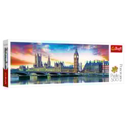 Trefl Panorama Big Ben and Palace of Westminster, London/Fotolia Jigsaw Puzzle Multicolored 500 pc