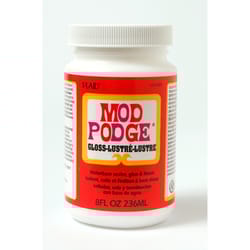 Plaid  Mod Podge  Gloss  White  Decoupage  8 oz. 