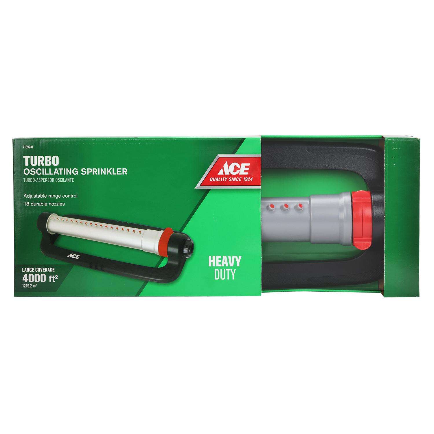 Ace Plastic Sled Base Oscillating Sprinkler 4000 sq ft
