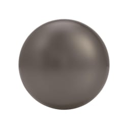 Amerock Anniversary Round Cabinet Knob 1-3/16 in. D 1 in. Nickel Black 1 pk