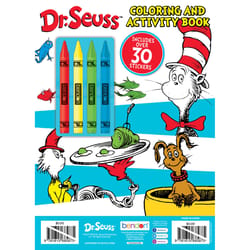 Bendon Dr. Seuss Color & Activity Bk w/ Crayons Activity and Coloring Book