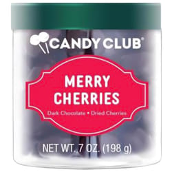 Candy Club Dark Chocolate and Dried Cherries Chocolate Candies 7 oz