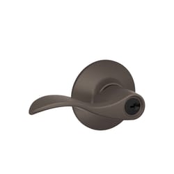 Schlage Accent Oil Rubbed Bronze Entry Lever KA4 1-3/4 in.