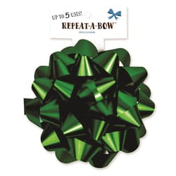 Hennessy Gift Wrap Repeat-A-Bow Green Gift Bows