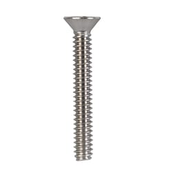 HILLMAN No. 6-32 X 1 in. L Phillips Flat Head Stainless Steel Machine Screws 100 pk