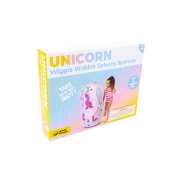 Good Banana Wiggle Wobble Multicolored PVC Inflatable Splashy Unicorn Sprinkler