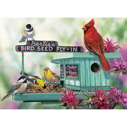 Eurographics Bertie's Bird Seed Fly-In Jigsaw Puzzle Multicolored 300 pc