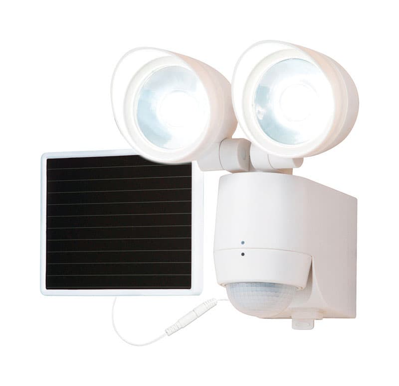 All Pro Motion Sensing Solar Powered LED White Entry Light Mfr MST1301LW Ace Hardware