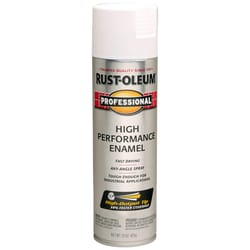 Rust-Oleum Professional Semi-Gloss White High Performance Enamel Spray 15 oz