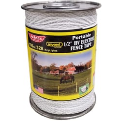 Parmak Baygard HV Electric Fence Tape White