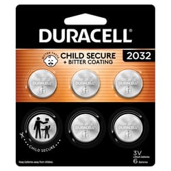 Duracell Lithium Coin 2032 3 V 265 mAh Security and Electronic Battery 6 pk