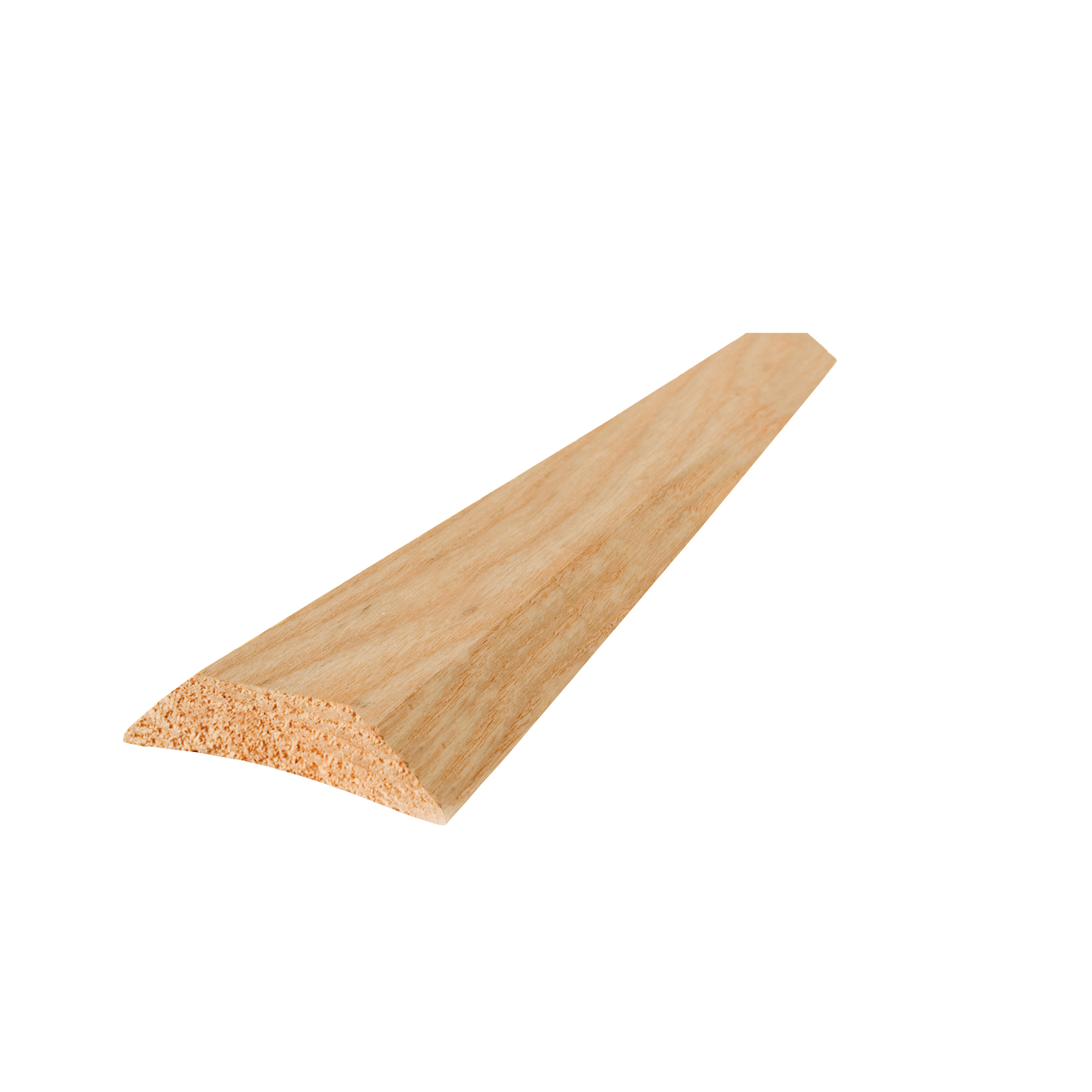 M-D 1 in. H X 3.5 in. W X 36 in. L Hardwood High Bumper Threshold Brown ...