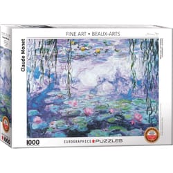 Eurographics Water Lilies Jigsaw Puzzle Multicolored 1000 pc