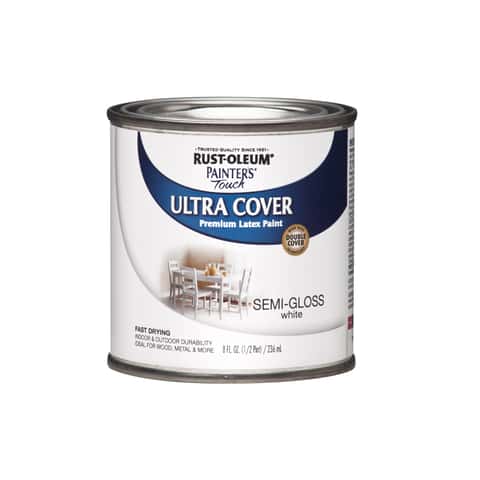 Rust-Oleum Stops Rust Indoor and Outdoor Semi-Gloss White Oil