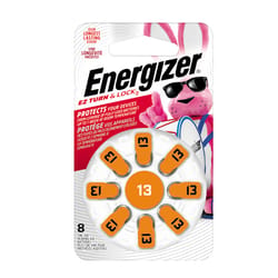 Energizer Zinc Air 13 1.4 V Hearing Aid Battery 8 pk