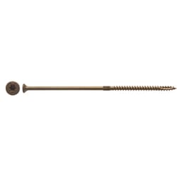 Big Timber No. 10 X 6 in. L Star Bronze Deep Wood Screws 32 pk