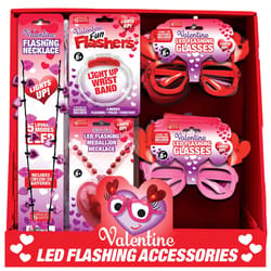 Shawshank LEDz Magic Seasons Valentines LED Flashing Necklace 30 pc