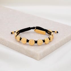 Benedictine Blessing Bracelet - Black / Gold