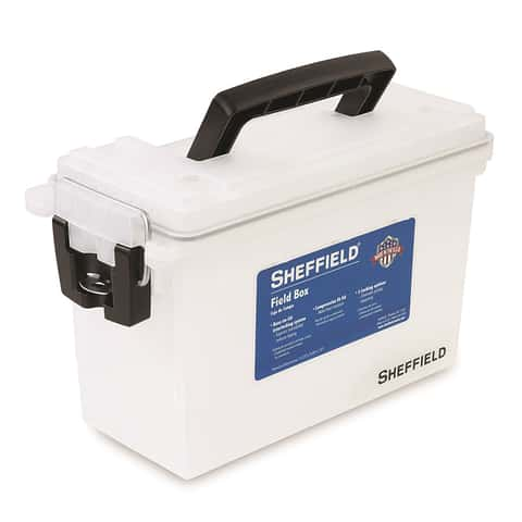 Sheffield 12634 Field Box, 11-1/2 in L, 5.06 in W, 7-1/4 in H, Plastic,  Artic White D&B Supply