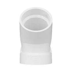 PVC Pipe Fitting, Slip Socket, 45 Degree Elbow Connectors Gray