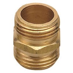 Orbit 3/4 in. Brass Threaded Double Male Hose Connector