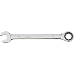 DeWalt 24 mm X 24 mm Metric Ratcheting Combination Wrench 12-25/32 in. L 1 pc