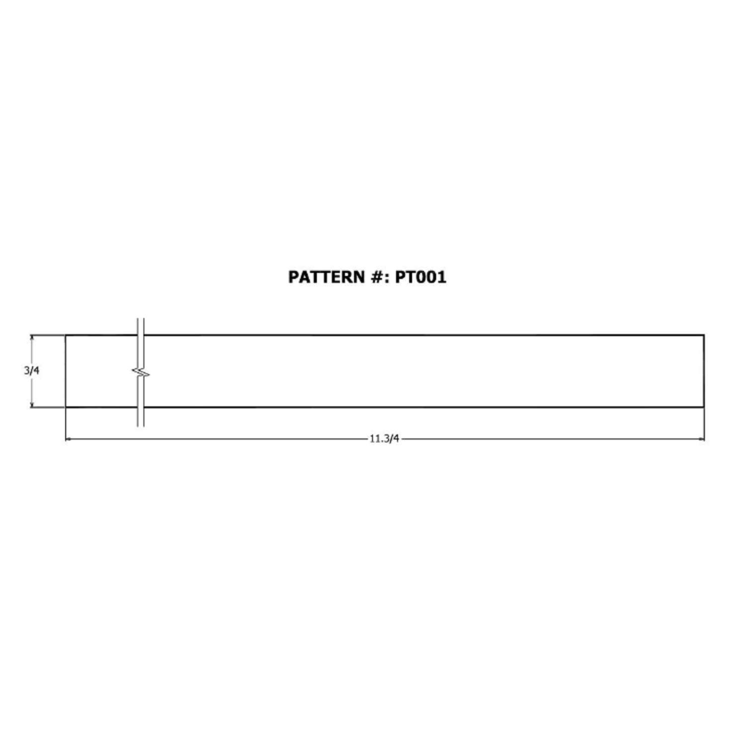 Alexandria Moulding 1 ft. W X 4 ft. L X 3/4 in. T Particle Board Alexandria Moulding 1 ft. W X 4 ft. L X 3/4 in. T Particle Board