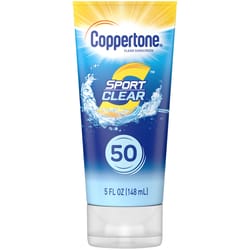 Coppertone Sport Clear Sunscreen Lotion 5 oz 1 pk