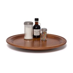 Lipper International Natural Beechwood Lazy Susan with Flared Lip Serving Platter 18 in. D 1 pc