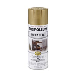 Rust-Oleum Stops Rust Metallic Gold Rush Metallic Spray Paint 11 oz