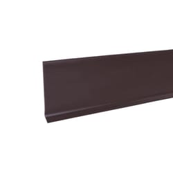 M-D BUILDING PRODUCTS 4 in. H X 0.08 in. W X 48 in. L Self-Stick Brown Vinyl Wall Base