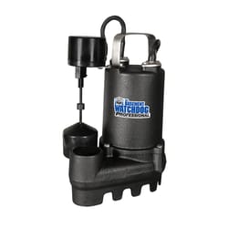 The Basement Watchdog Professional 1/3 HP 4,000 gph Cast Iron Vertical Float Switch AC Submersible S