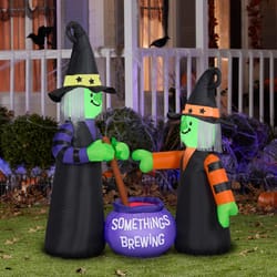 Gemmy 4 ft. LED Prelit Witches Brewing Inflatable