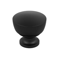 Amerock Everyday Basics Chalice Round Cabinet Knob 1-1/4 in. D 1-1/8 in. Matte 1 pk
