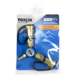 Torjik QUICK Y+ Propane Y Adapter 1 pk