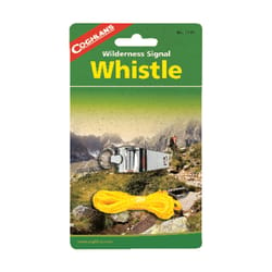 Coghlan's Wilderness Signal Silver Whistle 6.750 in. H X 4.000 in. W X 0.875 in. L 1 pk