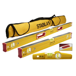 STABILA Aluminum Magnetic Level Set