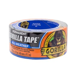 Gorilla All Weather 1.88 in. W X 10 yd L Black Repair Tape