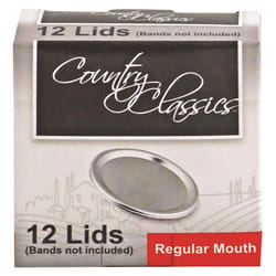 Country Classics Regular Mouth Canning Lid 12 pk