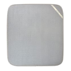 Style Selections 24-in W x 18-in L x 0.25-in H Cloth Drying Mat in the Dish  Racks & Trays department at