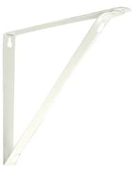 Knape & Vogt Closet Pro White Steel Bracket N/A Ga. 10.25 in. L 250 lb